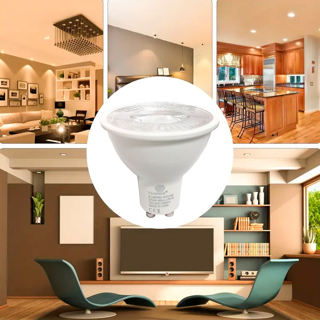 DICROICO LED 8W LUZ CÁLIDA GU10 I-LUMINA