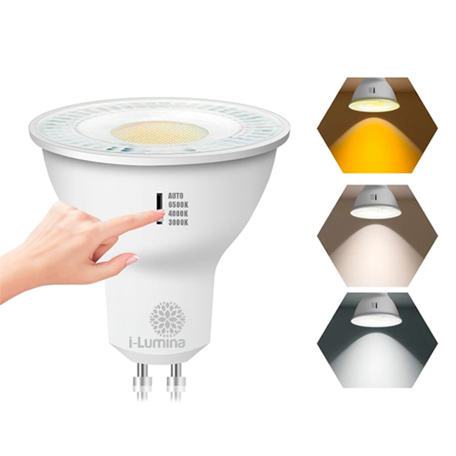 DICROICO LED 8W TRICOLOR GU10 I-LUMINA