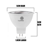 DICROICO LED 8W GU5.3 ILUMINA 6500K LUZ BLANCA