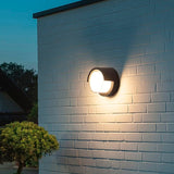 LÁMPARA DE EXTERIOR LED LUNA BLACK 12W LUZ CÁLIDA