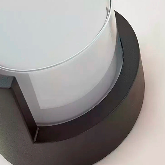 LÁMPARA DE EXTERIOR LED LUNA BLACK 12W LUZ CÁLIDA