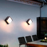 LÁMPARA DE EXTERIOR LED MEGAN BLACK 12W