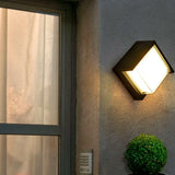 LÁMPARA DE EXTERIOR LED MEGAN BLACK 12W