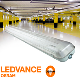 LUMINARIA HERMÉTICA TIPO INDIKO LED 1.20M OSRAM 02LUCES - SIN FOCOS