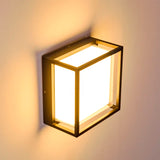 LÁMPARA DE EXTERIOR FRANCESCA BLACK LED 12W LUZ CÁLIDA