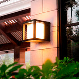 LÁMPARA DE EXTERIOR FRANCESCA BLACK LED 12W LUZ CÁLIDA