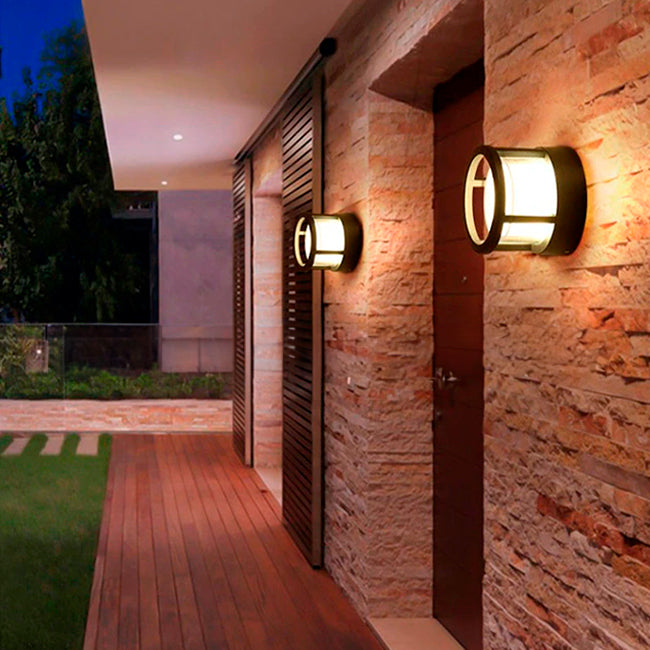 LÁMPARA DE EXTERIOR LED MARIETA BLACK 12W LUZ CÁLIDA