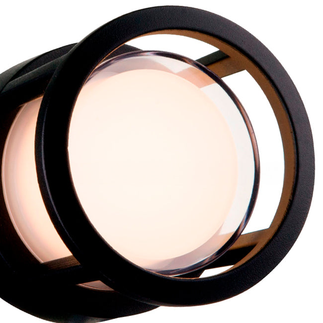 LÁMPARA DE EXTERIOR LED MARIETA BLACK 12W LUZ CÁLIDA