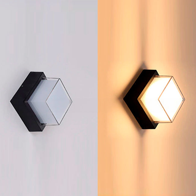 LÁMPARA DE EXTERIOR LED NOELIA BLACK LED LUZ CÁLIDA