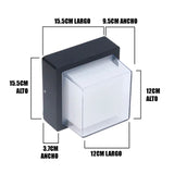 LÁMPARA DE EXTERIOR LED NOELIA BLACK LED LUZ CÁLIDA