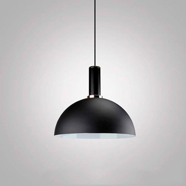 LÁMPARA COLGANTE CAMPANA DE ALUMINIO BLACK AMOSIEL