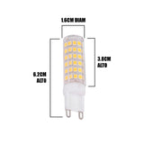 FOCO LED SMD 7W G9 ECOLAMPS LUZ CALIDA 30K