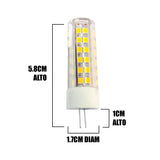 FOCO LED SMD 7W G4 ECOLAMPS LUZ CÁLIDA