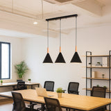 LÁMPARA COLGANTE CAMPANA DE ALUMINIO MILUSKA + FOCO LED 12W LUZ CÁLIDA