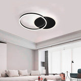 LÁMPARA DE TECHO MADRID BLACK LED 45W + CONTROL REMOTO