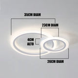LÁMPARA DE TECHO LED PALMIRA 59W + CONTROL REMOTO