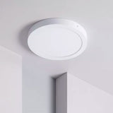 PANEL BLANCO LED CIRCULAR 18W ADOSABLE SIMPLE LUZ BLANCA 6000K - ILUMINA