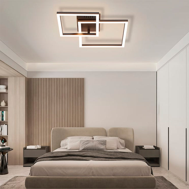 LÁMPARA DE TECHO VALENCIA COFFEE LED 56W + CONTROL REMOTO