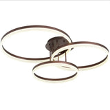 LÁMPARA DE TECHO VALERIA COFFEE LED 75W + CONTROL REMOTO