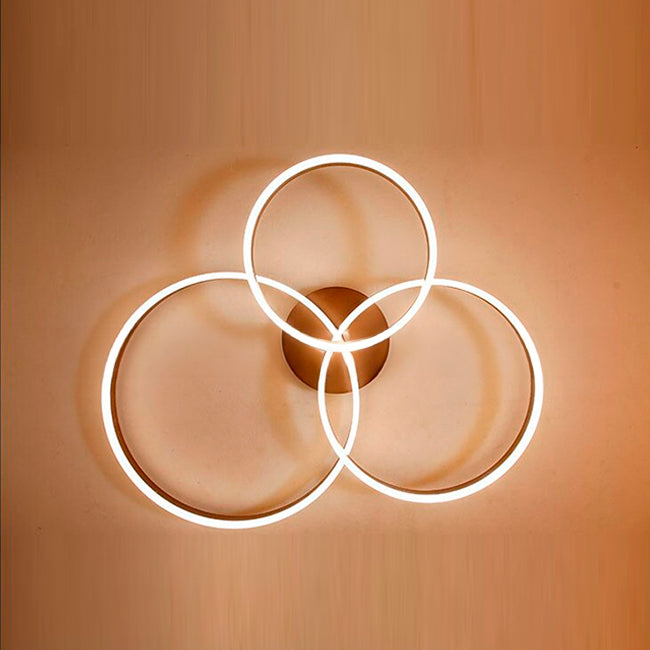 LÁMPARA DE TECHO VALERIA COFFEE LED 75W + CONTROL REMOTO