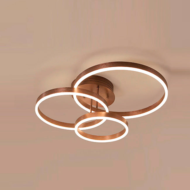 LÁMPARA DE TECHO VALERIA COFFEE LED 75W + CONTROL REMOTO