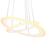 LÁMPARA COLGANTE URSULA LED WHITE + CONTROL REMOTO