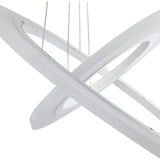LÁMPARA COLGANTE URSULA LED WHITE + CONTROL REMOTO