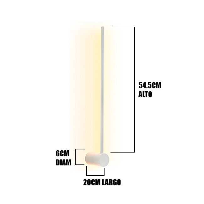 LÁMPARA DE PARED INTERIOR CONNIE WHITE LED TRICOLOR