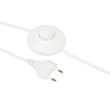 LÁMPARA DE PIE SCANDI TABLE WHITE CON MESA AUXILIAR - SIN FOCO