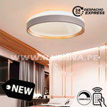 LÁMPARA DE TECHO DAYANA LED GRAY 30W + CONTROL REMOTO