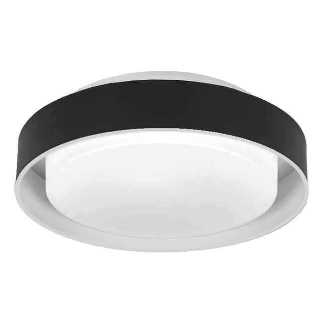 LÁMPARA DE TECHO SAMMY LED BLACK AND WHITE 30W + CONTROL REMOTO