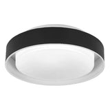 LÁMPARA DE TECHO SAMMY LED BLACK AND WHITE 30W + CONTROL REMOTO