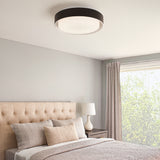 LÁMPARA DE TECHO SAMMY LED BLACK AND WHITE 30W + CONTROL REMOTO