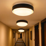 LÁMPARA DE TECHO SAMMY LED BLACK AND WHITE 30W + CONTROL REMOTO