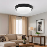 LÁMPARA DE TECHO SAMMY LED BLACK AND WHITE 30W + CONTROL REMOTO