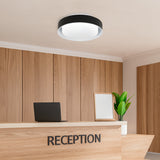 LÁMPARA DE TECHO SAMMY LED BLACK AND WHITE 30W + CONTROL REMOTO