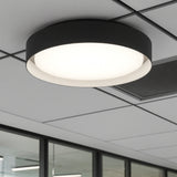 LÁMPARA DE TECHO SAMMY LED BLACK AND WHITE 30W + CONTROL REMOTO