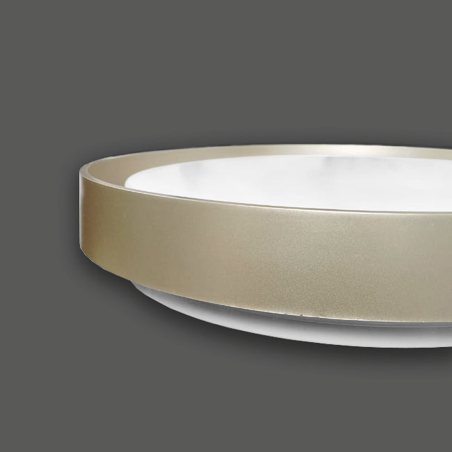 LÁMPARA DE TECHO VALENTINA LED CHAMPAGNE 30W + CONTROL REMOTO