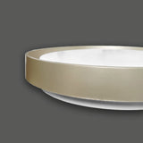 LÁMPARA DE TECHO VALENTINA LED CHAMPAGNE 30W + CONTROL REMOTO