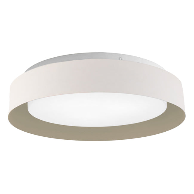 LÁMPARA DE TECHO DIANA LED WHITE AND GOLD 30W + CONTROL REMOTO