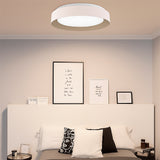 LÁMPARA DE TECHO DIANA LED WHITE AND GOLD 30W + CONTROL REMOTO