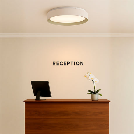 LÁMPARA DE TECHO DIANA LED WHITE AND GOLD 30W + CONTROL REMOTO