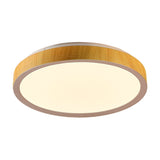 LÁMPARA DE TECHO DELIA LED WOOD 30W + CONTROL REMOTO