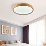 LÁMPARA DE TECHO DELIA LED WOOD 30W + CONTROL REMOTO