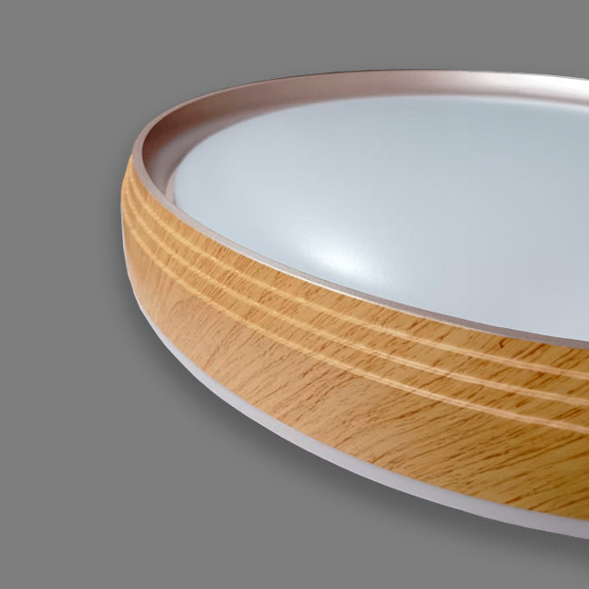 LÁMPARA DE TECHO DELIA LED WOOD 30W + CONTROL REMOTO