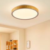 LÁMPARA DE TECHO DELIA LED WOOD 30W + CONTROL REMOTO