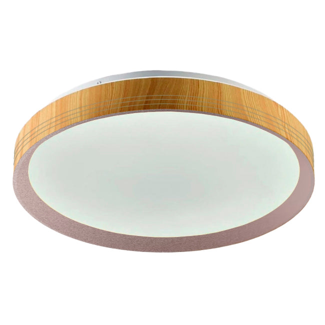 LÁMPARA DE TECHO DELIA LED WOOD 30W + CONTROL REMOTO