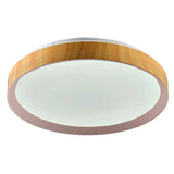 LÁMPARA DE TECHO DELIA LED WOOD 30W + CONTROL REMOTO