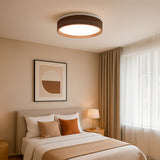 LÁMPARA DE TECHO MALASIA LED NOGAL 30W + CONTROL REMOTO