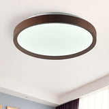 LÁMPARA DE TECHO MALASIA LED NOGAL 30W + CONTROL REMOTO